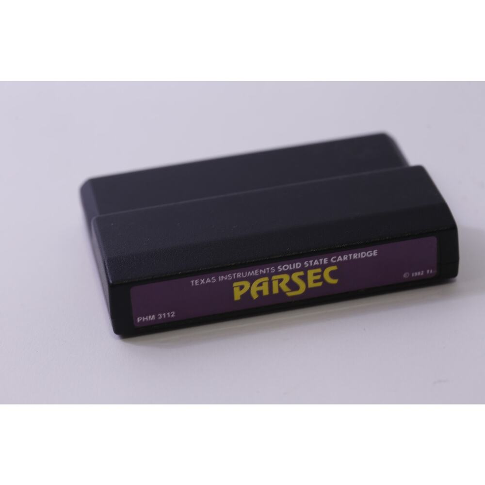 Parsec, Game Cartridge, 1982, Texas Instruments, Vintage, ~ 251222-WH 877